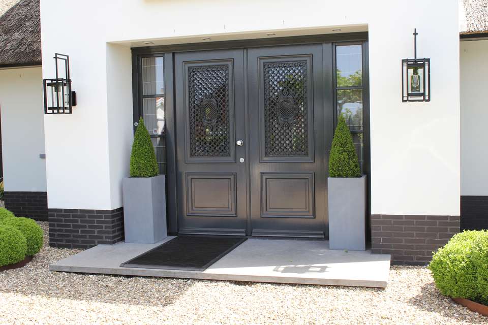 Bloempot Michigan grey voor binnen & buiten .