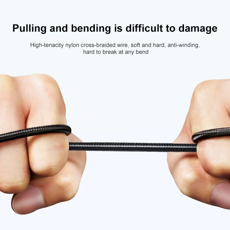 Multifunctionele Kabel - 4 in 1 - Compact en Duurzaam - Afbeelding 4