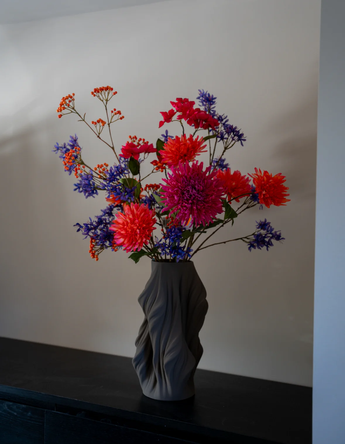 Zijden plukboeket - Afbeelding 2