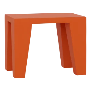 Side table Leon, flame