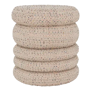 pouf Cinco, multicolor