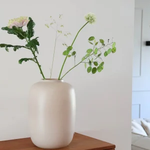 Artic Matte Ivory – Luxe Glasvaas in Ivory