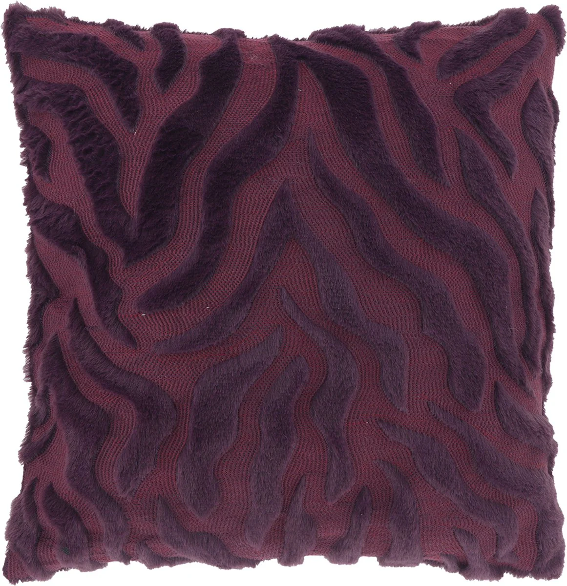 Fluffy Sierkussen 45×45 cm – Textuur & Velvet Look - Afbeelding 3