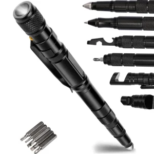 Multipen - 12-in-1 Heavy Duty Multitool – Tactische Pen met Zaklamp