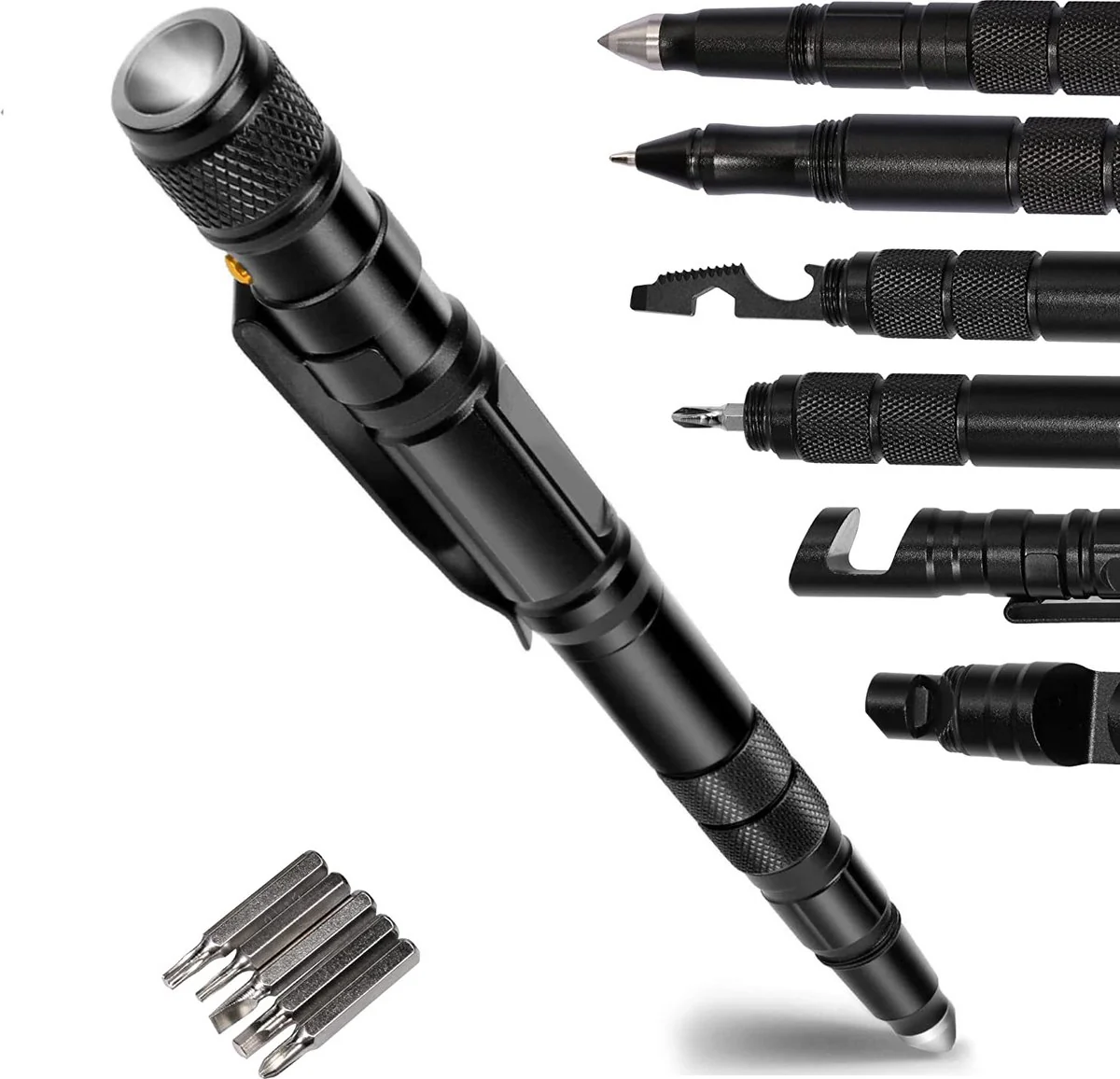 Multipen - 12-in-1 Heavy Duty Multitool – Tactische Pen met Zaklamp - Afbeelding 2