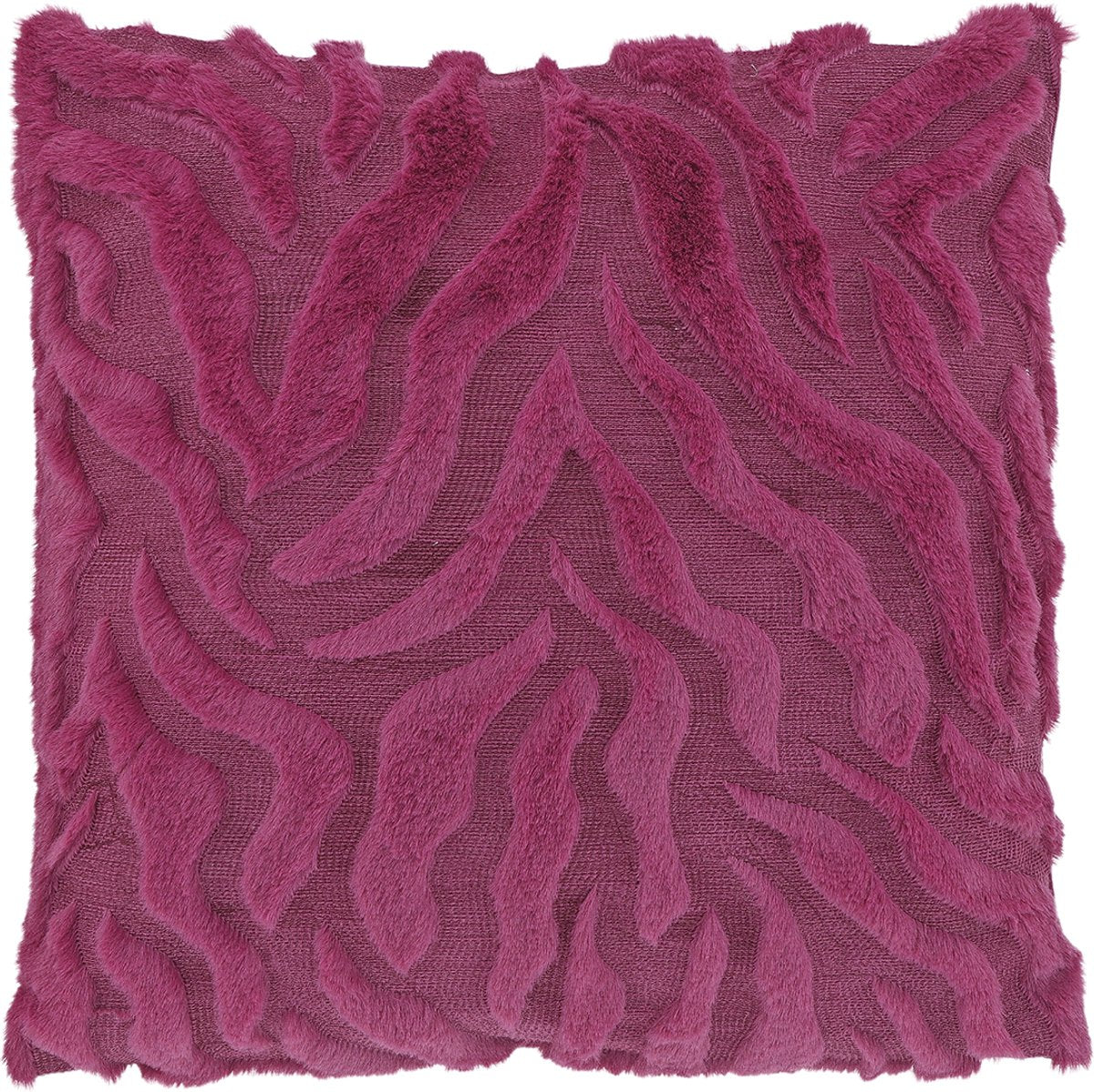 Fluffy Sierkussen 45×45 cm – Textuur & Velvet Look - Afbeelding 2