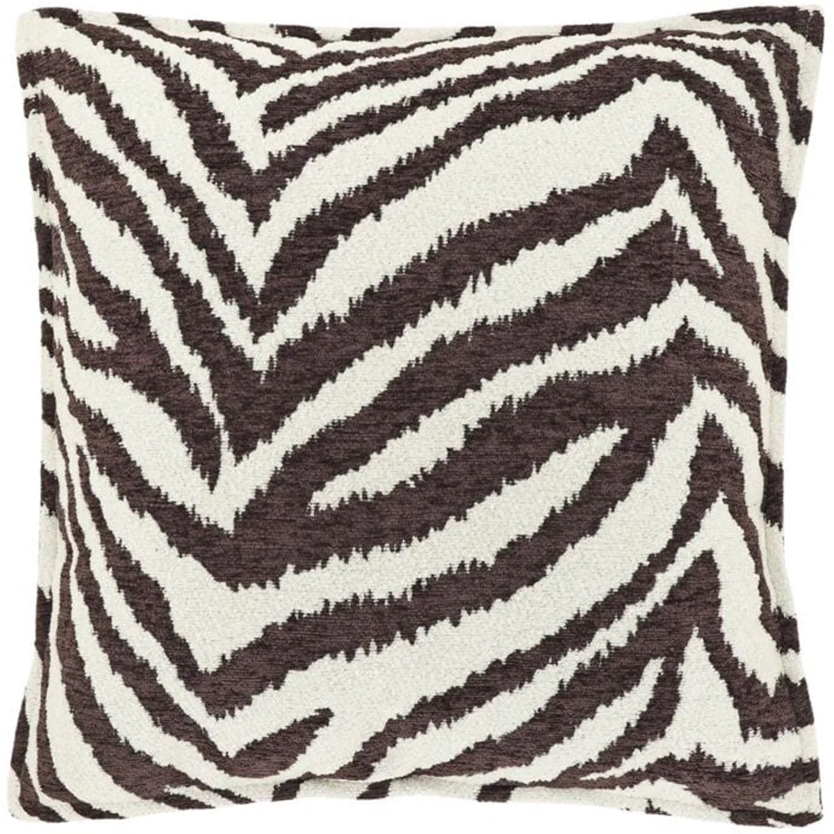 Zebra Sierkussenhoes 45×45 cm – Textuur Design - Afbeelding 2