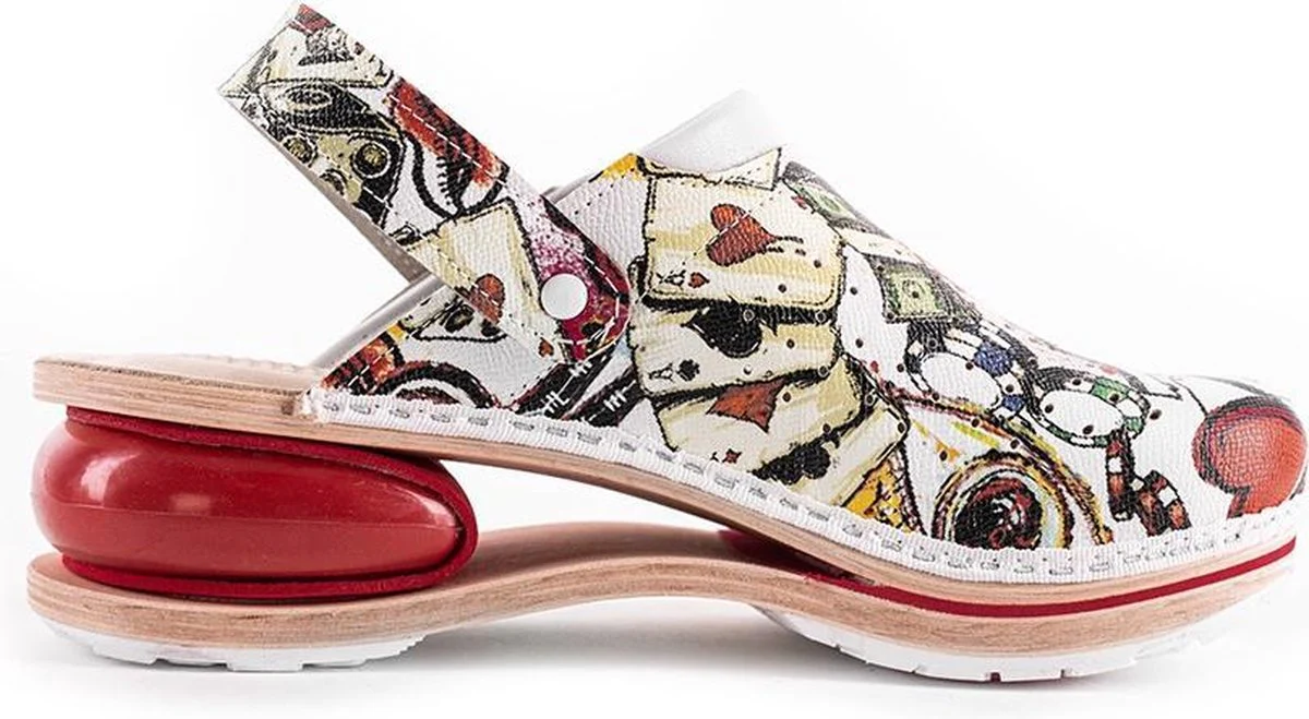 Stijlvolle Dames Klompen - Geschikt als Werkschoenen & Mooi Design - Luchtondersteunend