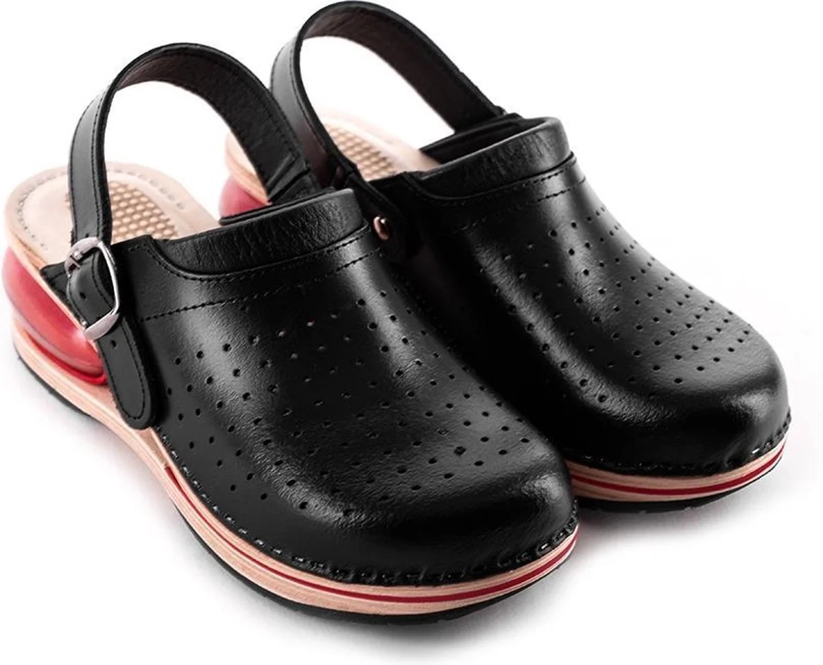 Stijlvolle Dames Klompen - Geschikt als Werkschoenen & Mooi Design - Luchtondersteunend - Afbeelding 8