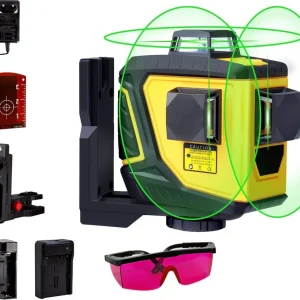 Professionele Zelfnivellerende 3D Laser Waterpas - 12 Lijnen - 360°