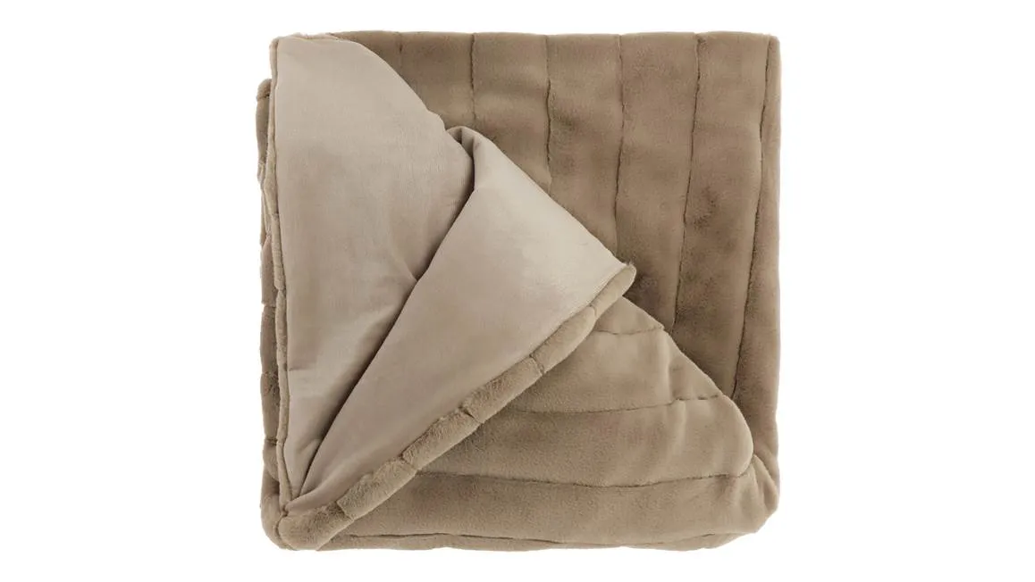 Plaid Juan Taupe -150x200cm