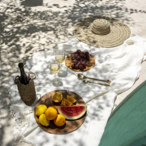 Luxe Linnen Tafelkleed – Wit – 150x200 cm