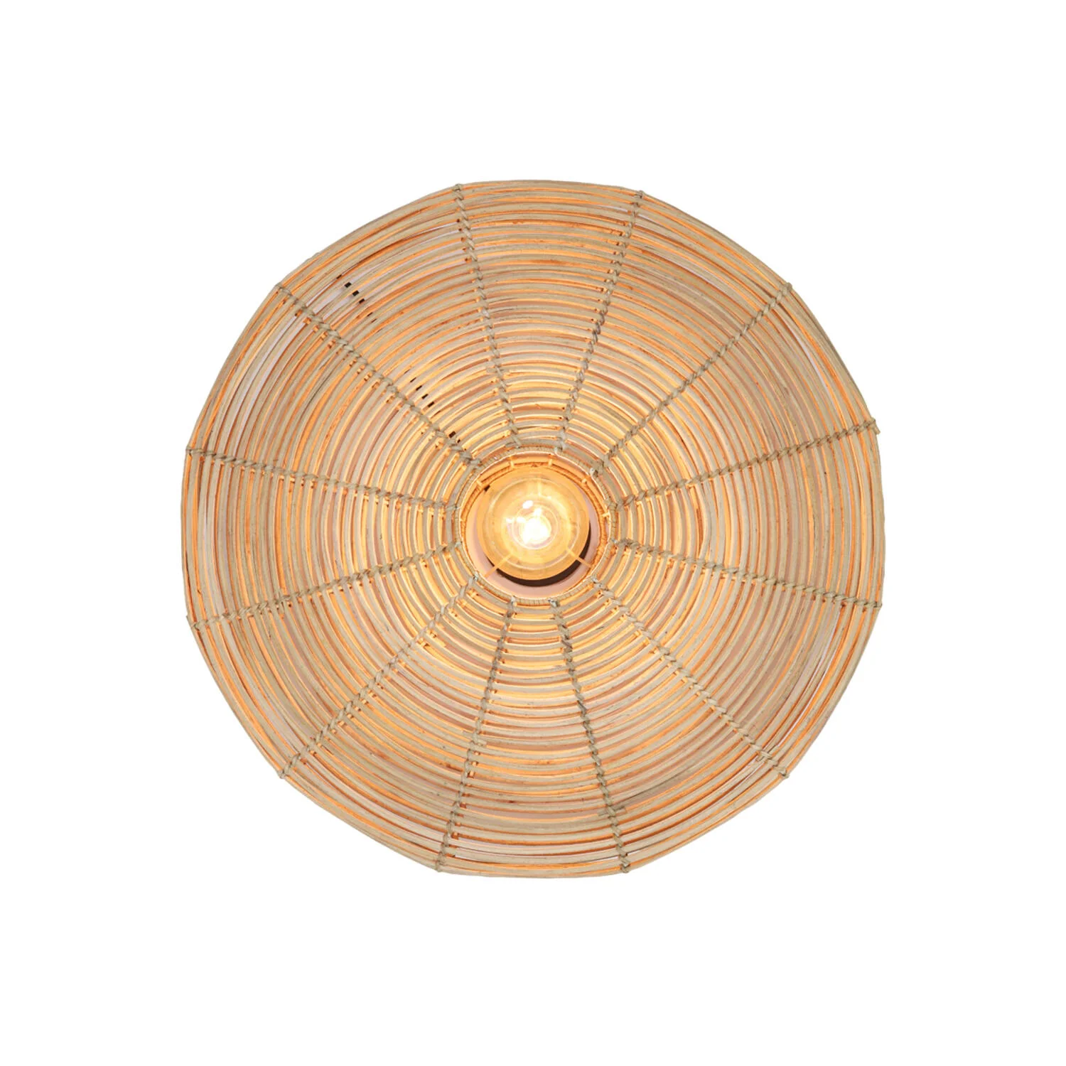 Wandlamp Mataka - Rotan Naturel - Ø51x21cm