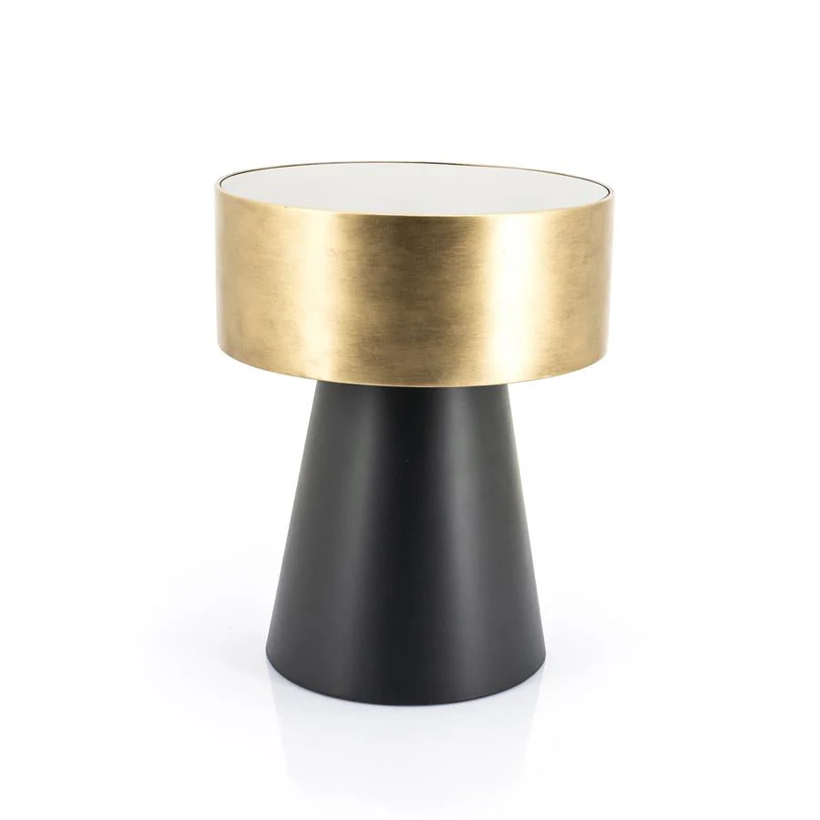 Bijzettafel Bunga | Grijs Metaal - Afbeelding 3