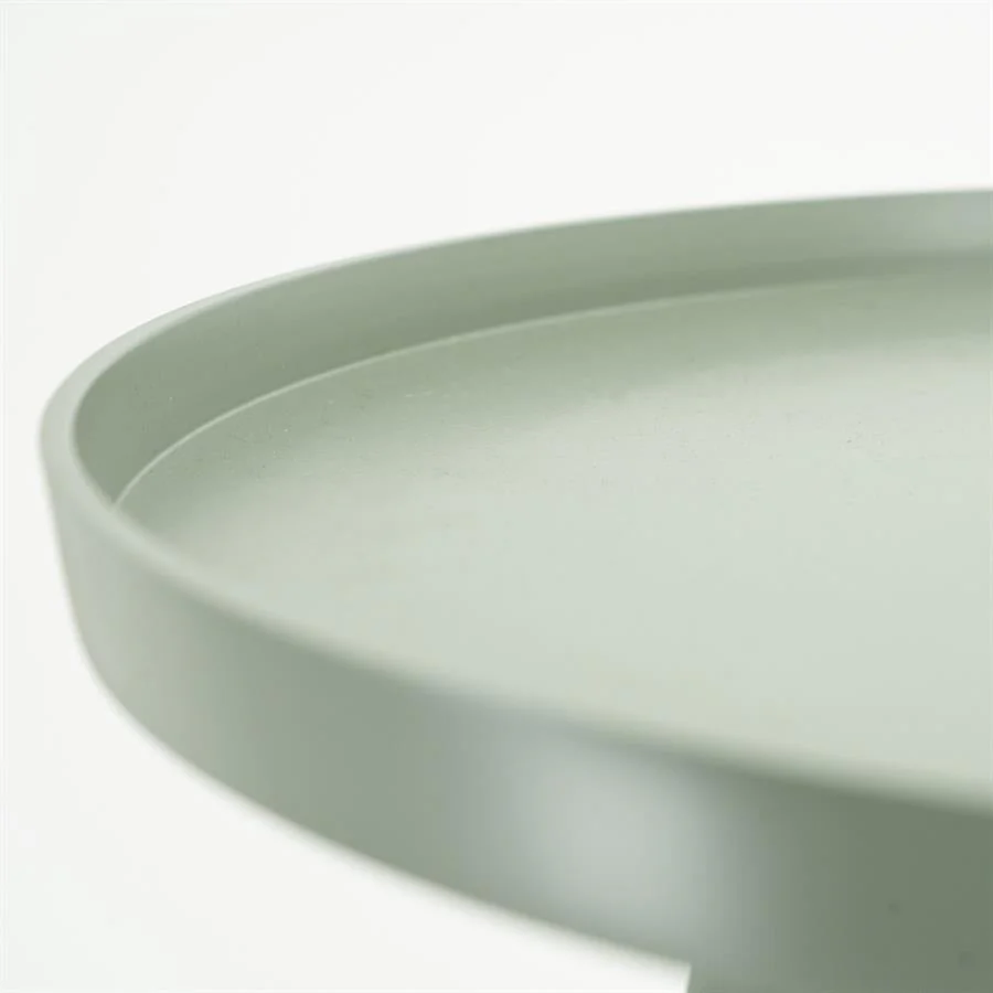 Bijzettafel Bean | Groen Metaal - Afbeelding 7