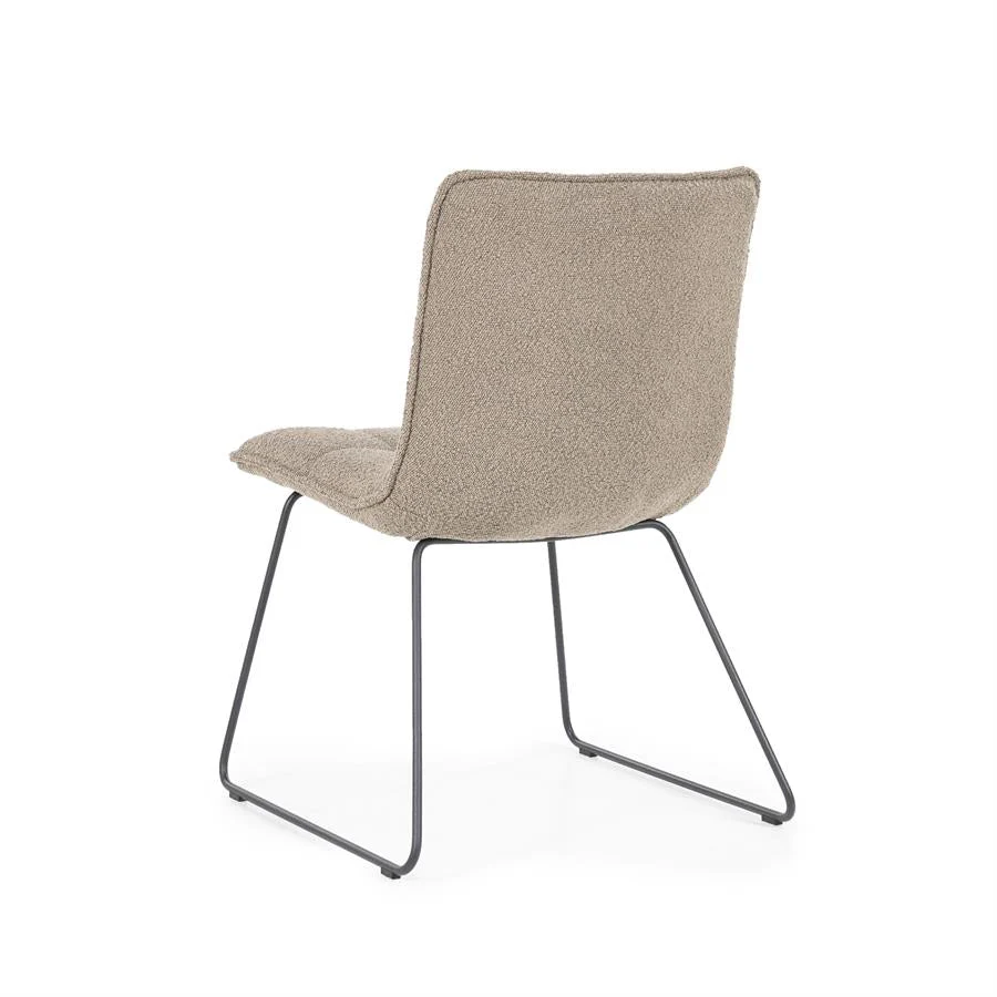 Eetkamerstoel Sella | Bruin Stof - Afbeelding 7