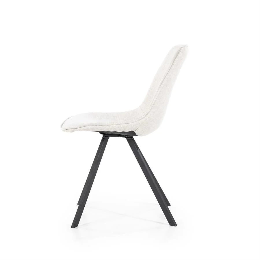 Eetkamerstoel Boy | Beige Stof - Afbeelding 5