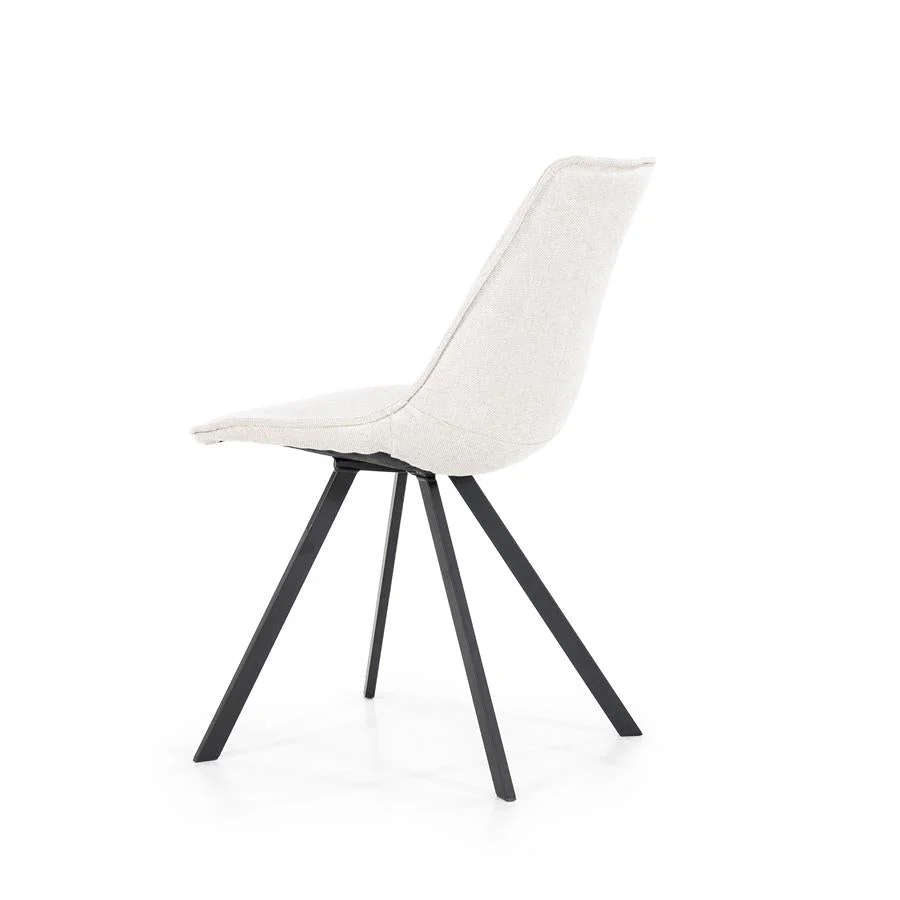 Eetkamerstoel Boy | Beige Stof - Afbeelding 6