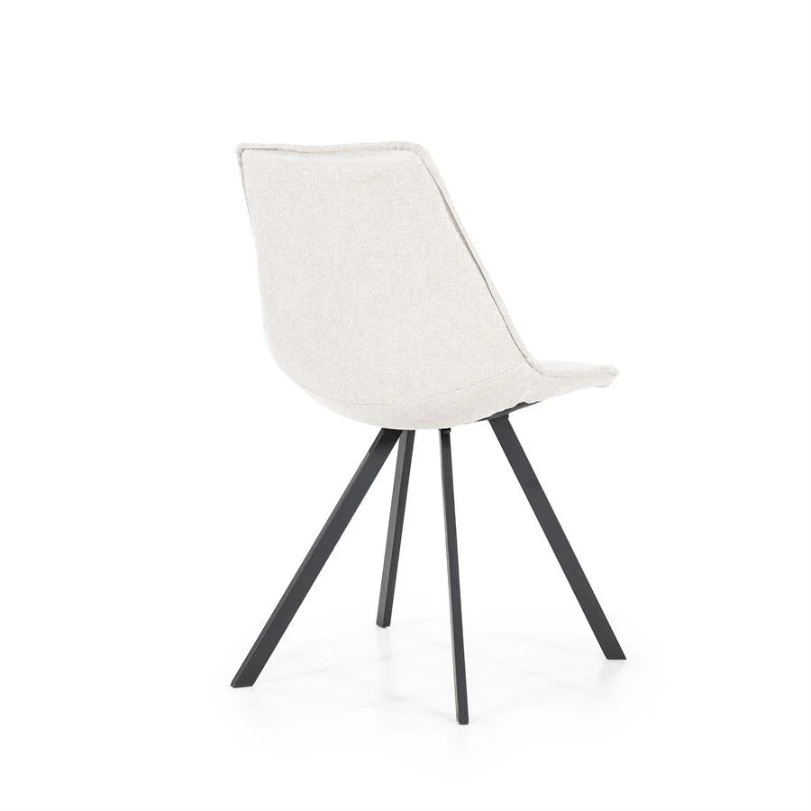 Eetkamerstoel Boy | Beige Stof - Afbeelding 9