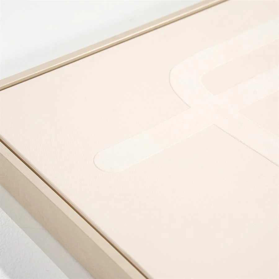 Wand decoratie Diana | Taupe Stof - Afbeelding 6