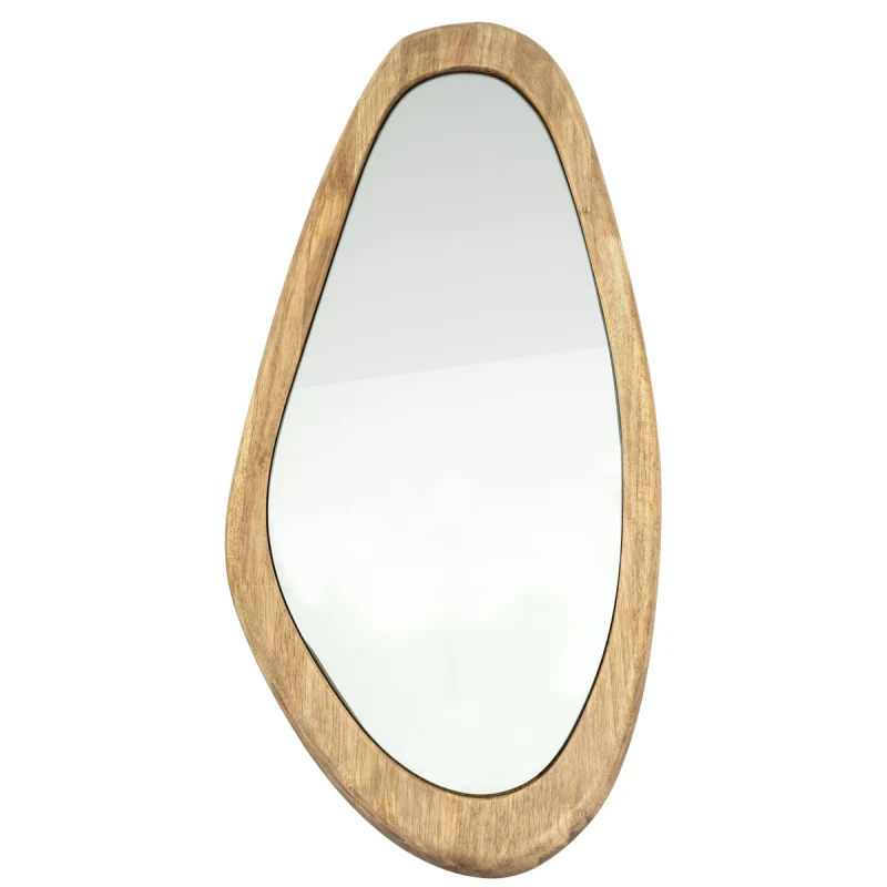 By-Boo Spiegel Laban Hout Naturel - Afbeelding 2