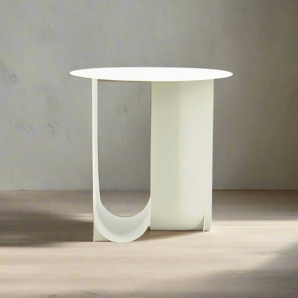 Bijzettafel Otus | Grijs Metaal - Afbeelding 2