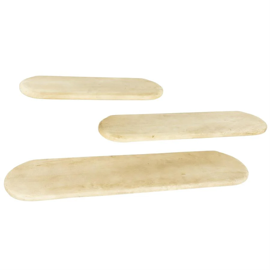 Wand decoratie Kiera | Naturel Hout - Afbeelding 4