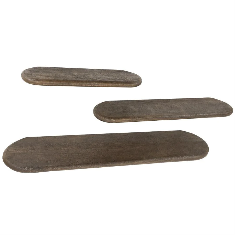 Wand decoratie Kiera | Bruin Hout - Afbeelding 4