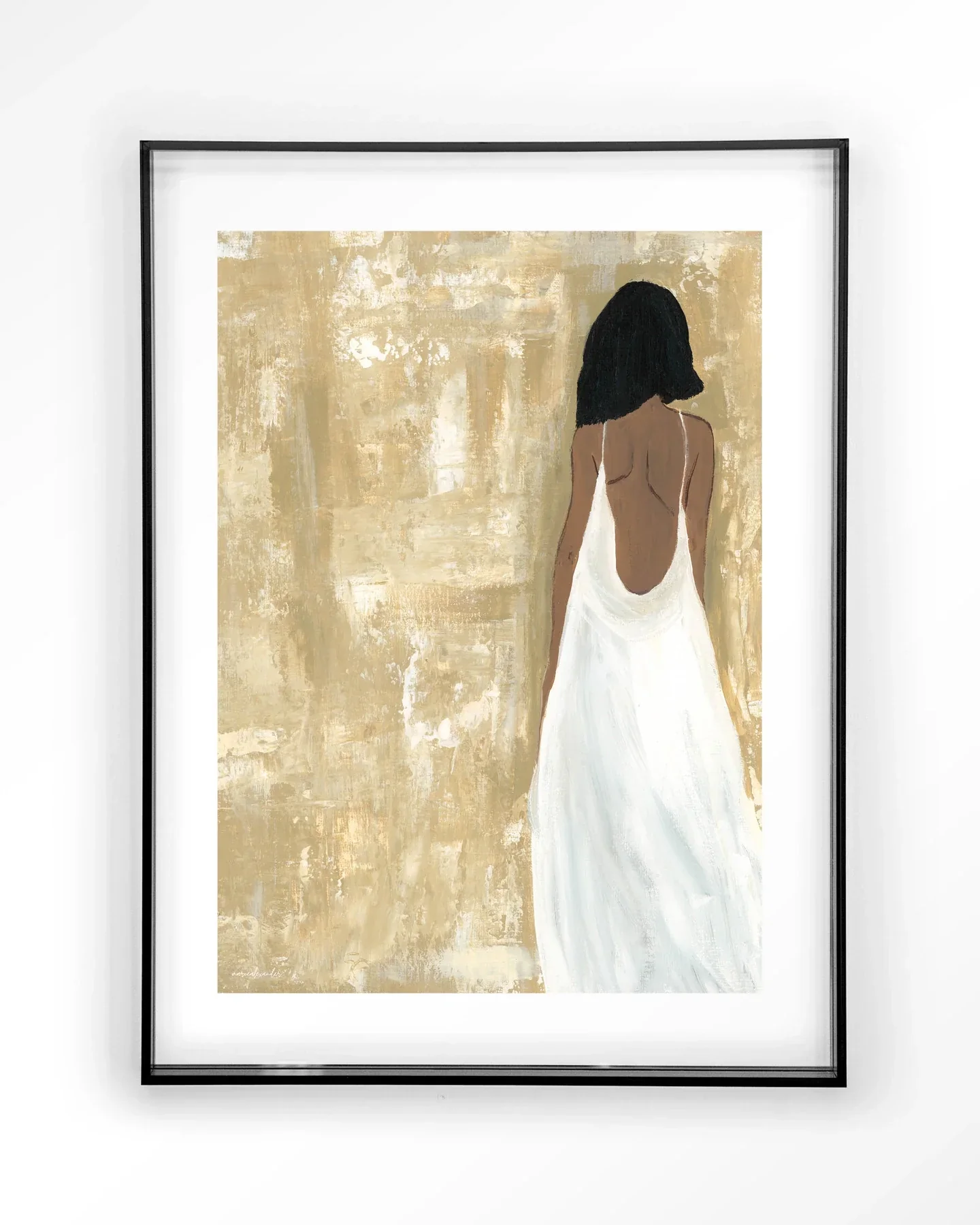 She opened her heart - Moderne Wanddecoratie | Artprint, Glass Art & Wandkleed - Afbeelding 4