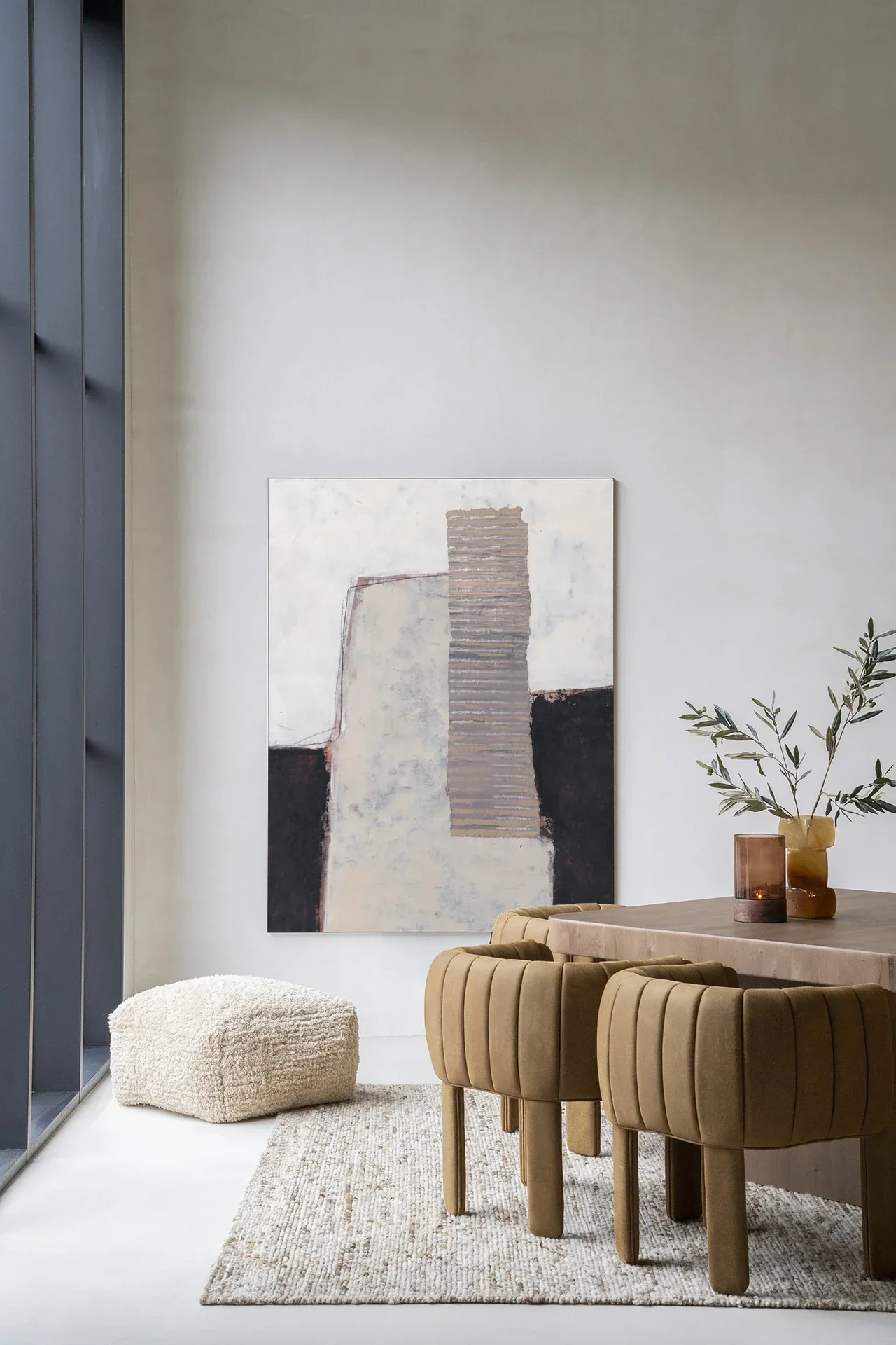 Abstract 1 - Moderne Wanddecoratie | Artprint, Glass Art & Wandkleed - Afbeelding 3