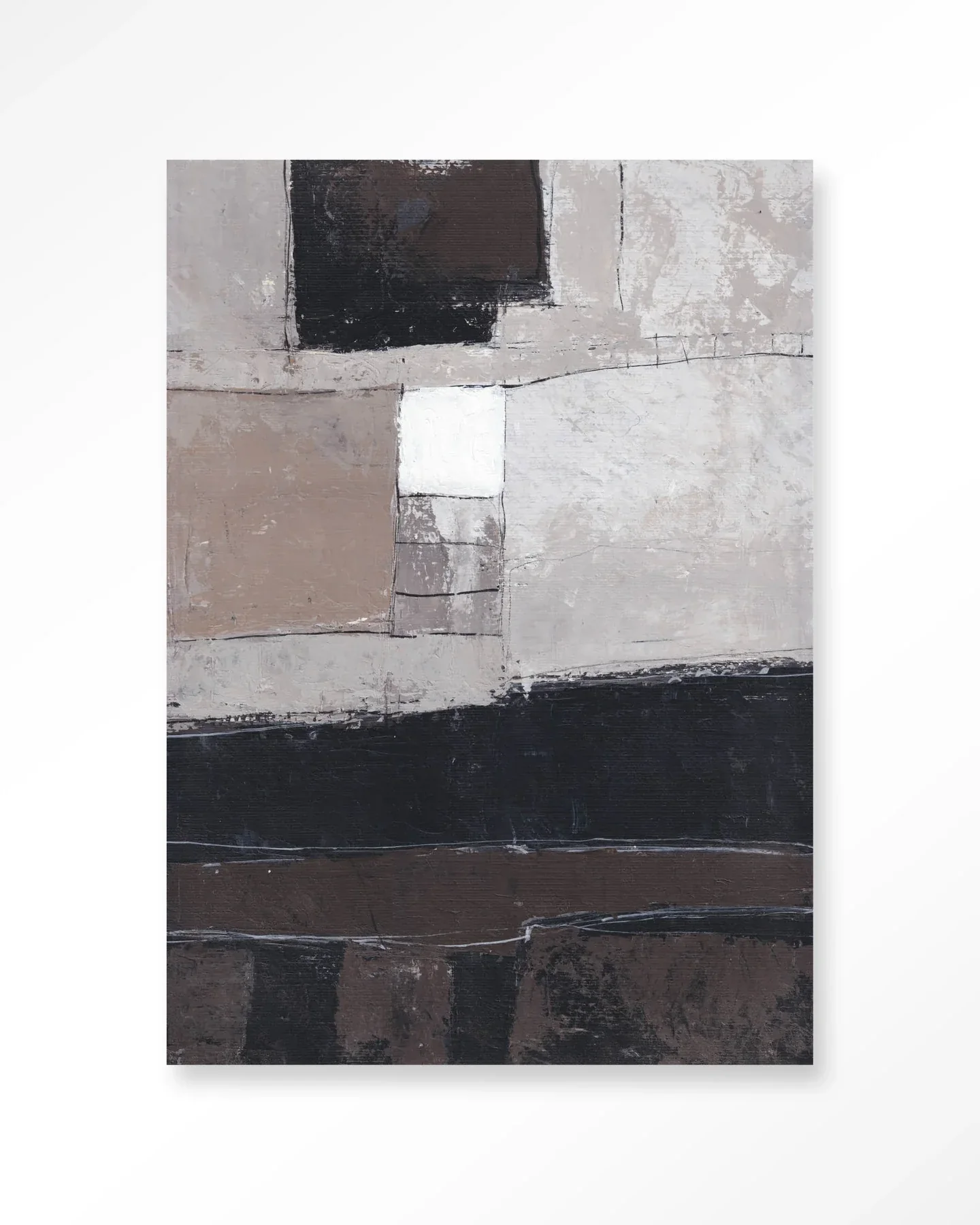 Abstract 4 - Moderne Wanddecoratie | Artprint, Glass Art & Wandkleed - Afbeelding 2