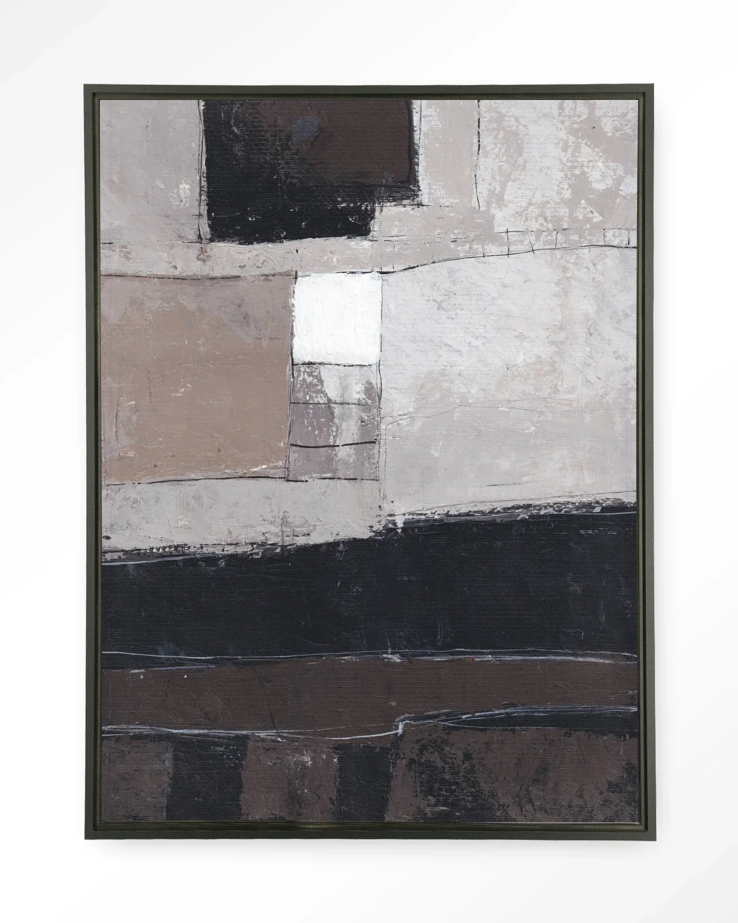 Abstract 4 - Moderne Wanddecoratie | Artprint, Glass Art & Wandkleed - Afbeelding 6