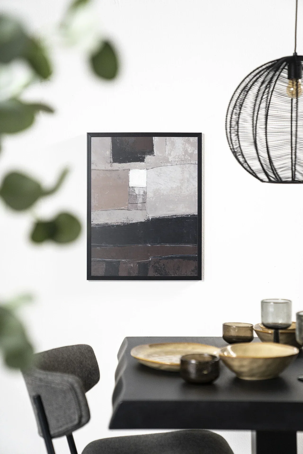 Abstract 4 - Moderne Wanddecoratie | Artprint, Glass Art & Wandkleed - Afbeelding 3