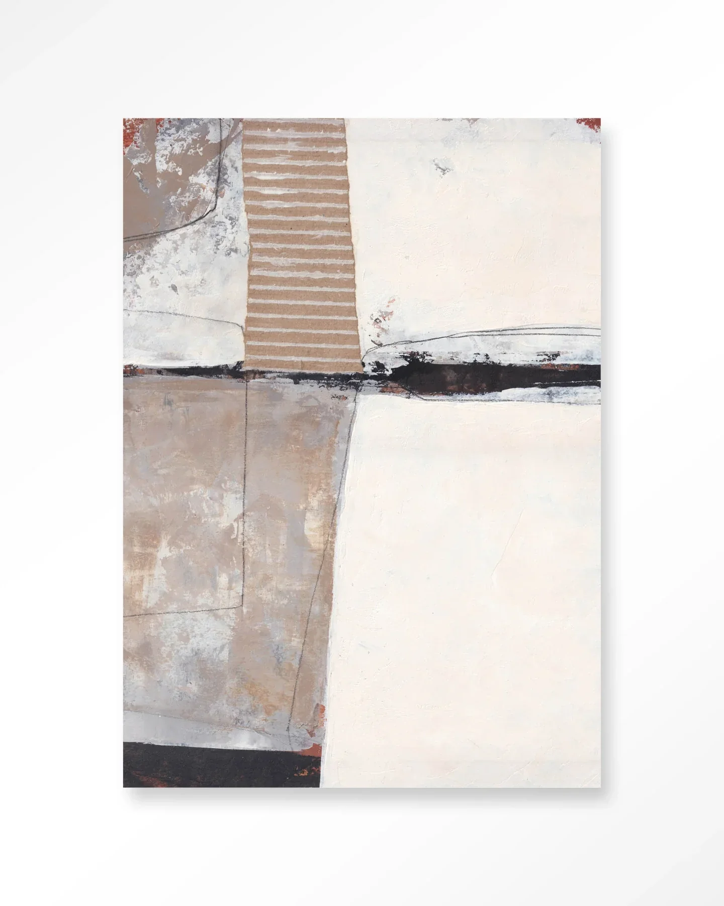 Abstract 5 - Moderne Wanddecoratie | Artprint, Glass Art & Wandkleed - Afbeelding 2