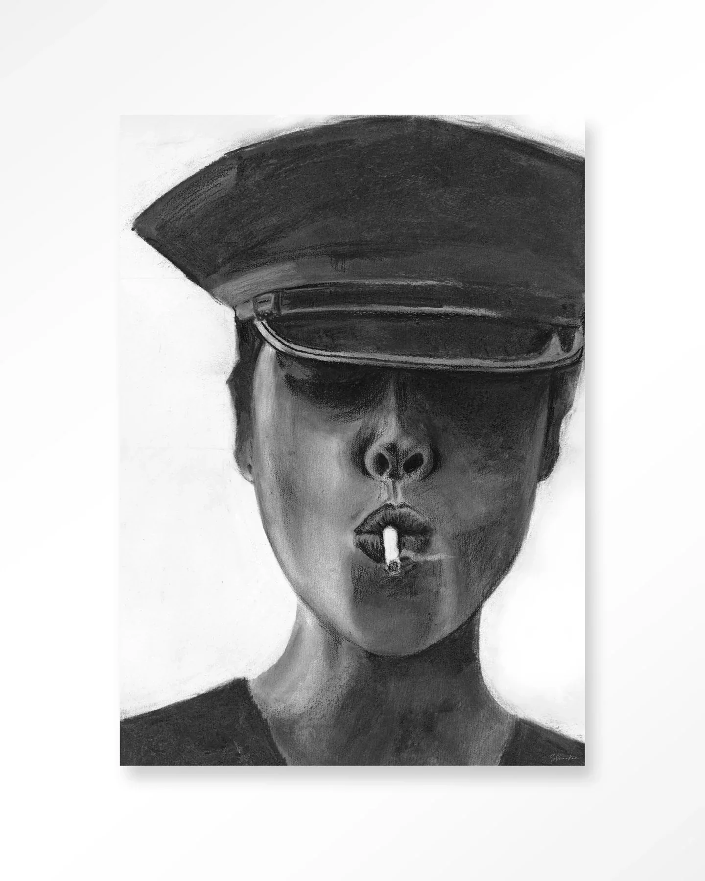 Smokes - Moderne Wanddecoratie | Artprint, Glass Art & Wandkleed - Afbeelding 2