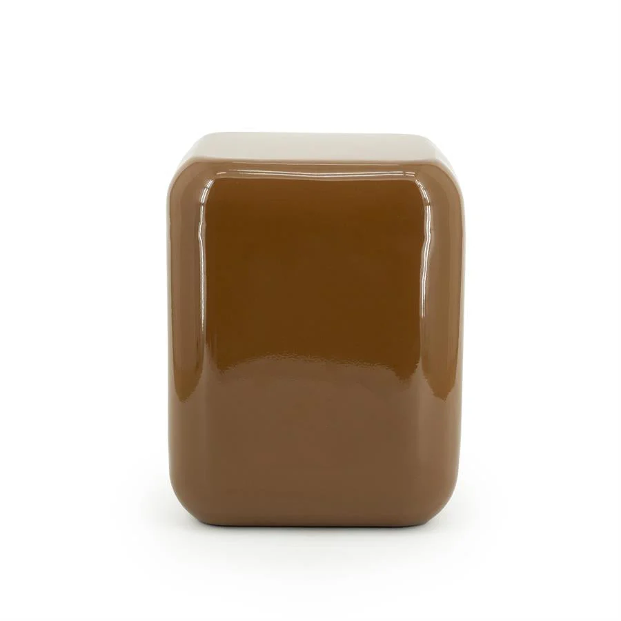 Poef Dixon | Bruin Metaal - Afbeelding 3