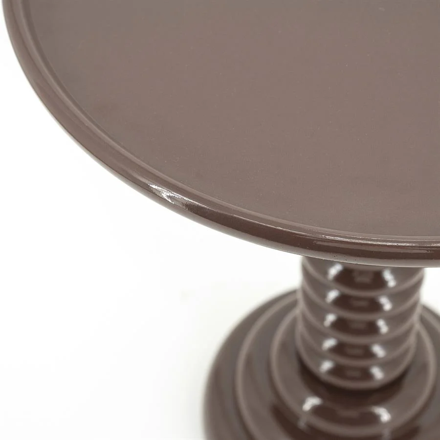 Bijzettafel Basco | Bruin Aluminium - Afbeelding 7