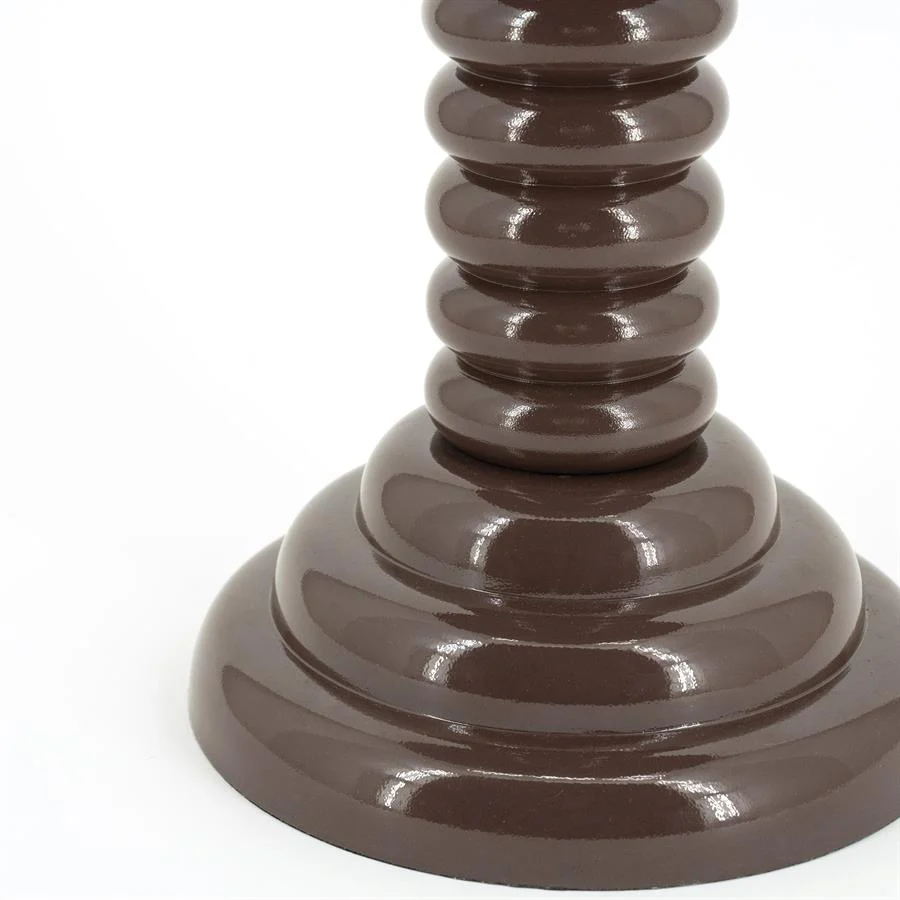 Bijzettafel Basco | Bruin Aluminium - Afbeelding 8