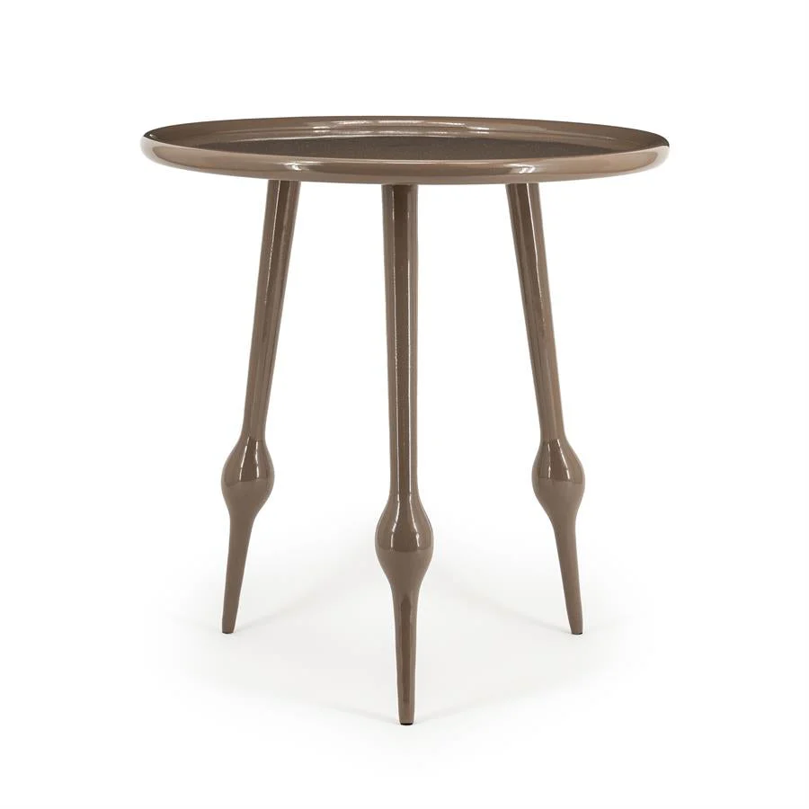 Bijzettafel Birdy | Bruin Aluminium - Afbeelding 3