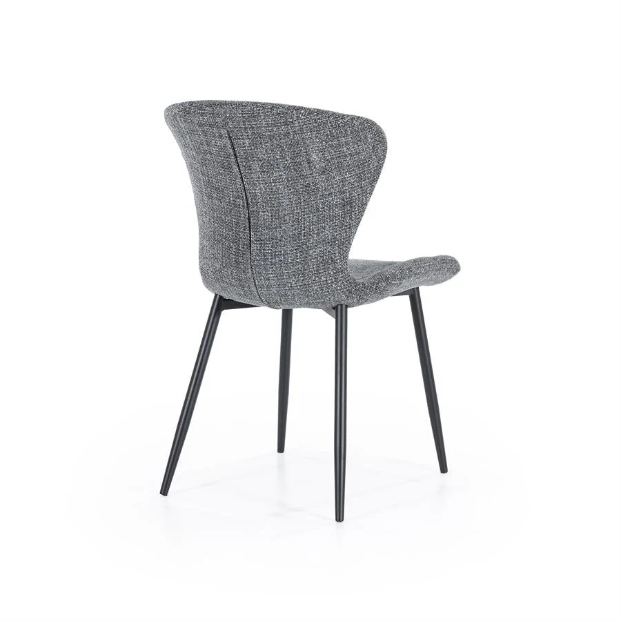 Eetkamerstoel Spinner | Grijs Polyester - Afbeelding 9
