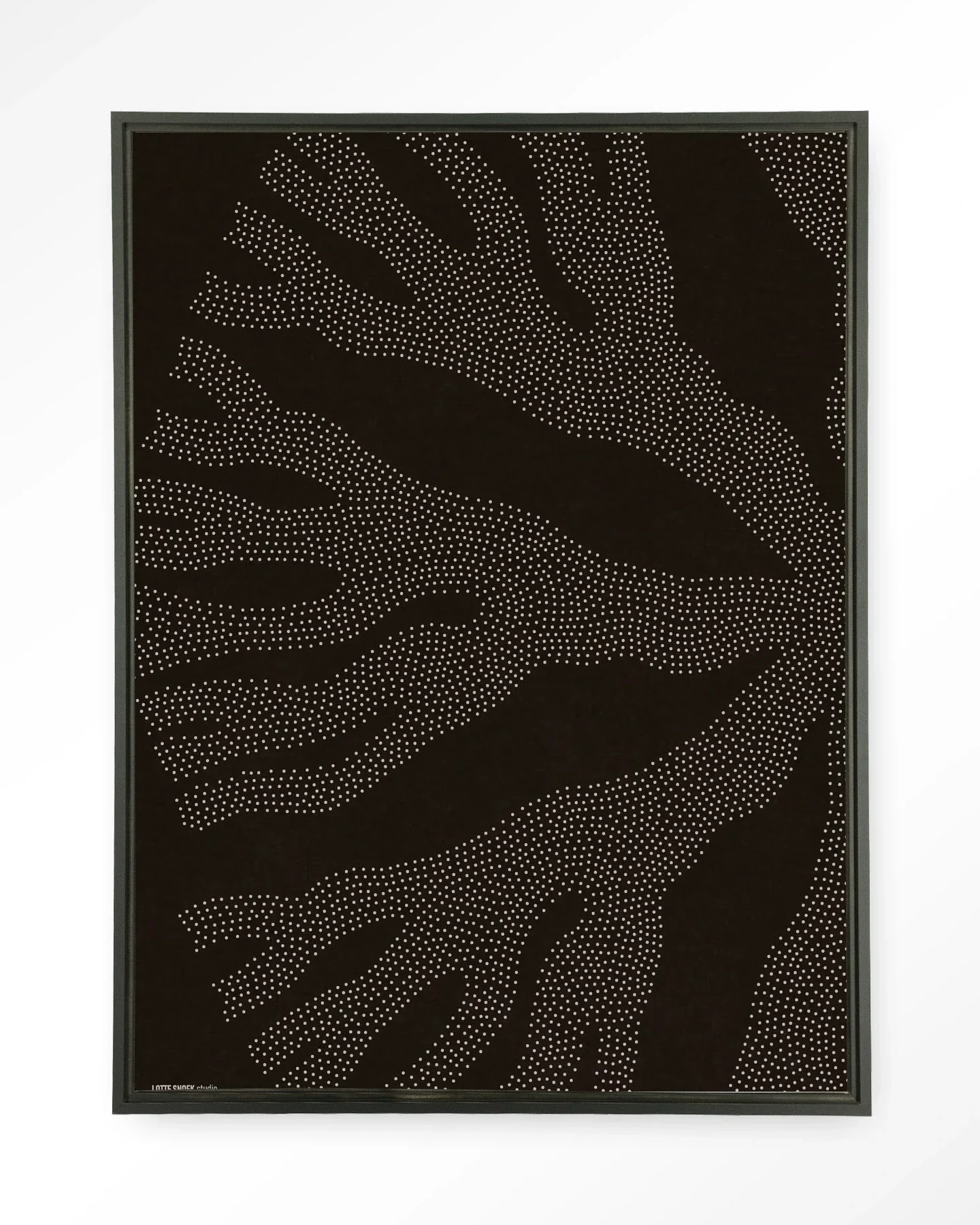 Circle Dark - Moderne Wanddecoratie | Artprint, Glass Art & Wandkleed - Afbeelding 6