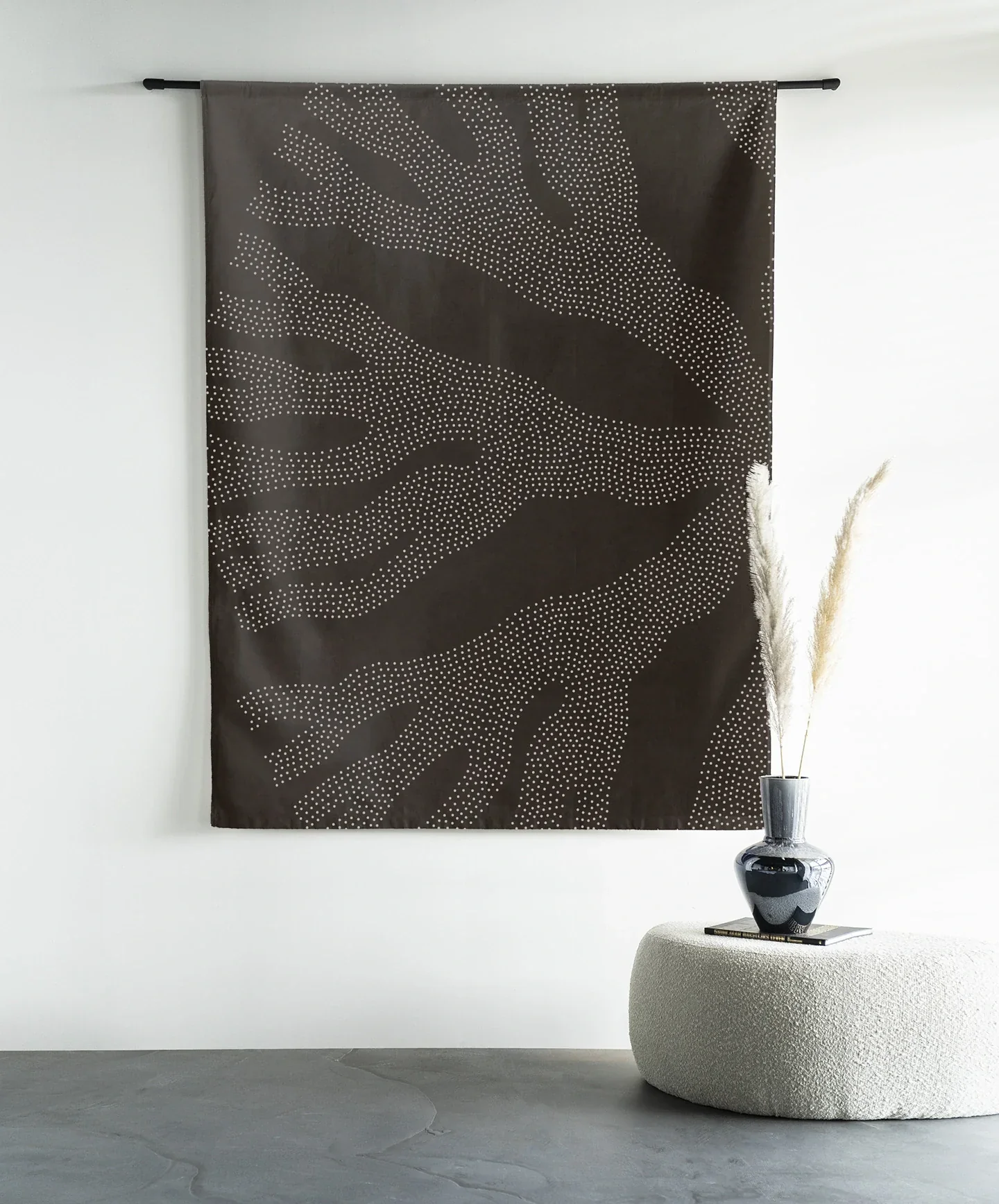 Circle Dark - Moderne Wanddecoratie | Artprint, Glass Art & Wandkleed - Afbeelding 3