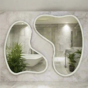 Spiegel Pejo | Wit Glas