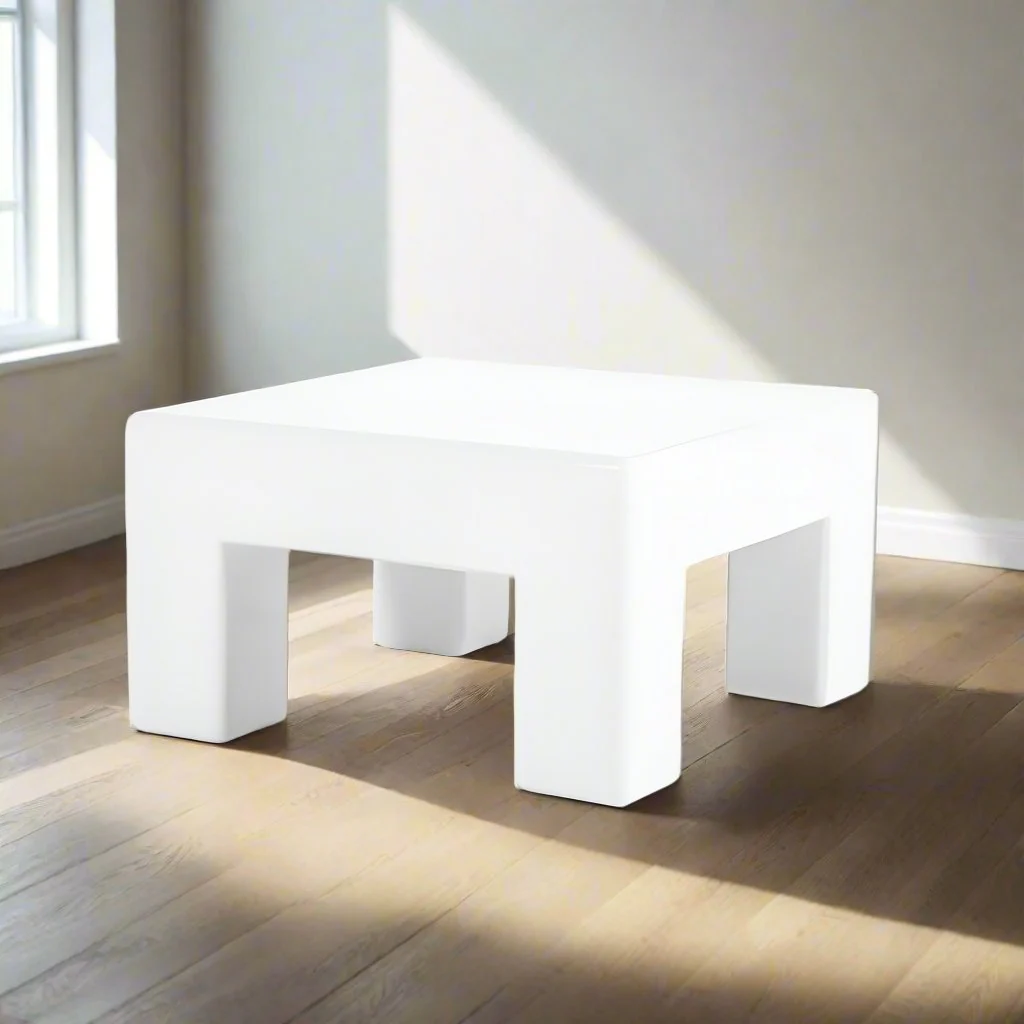 Salontafel Dew | Wit Eco Magnesium Composiet - Afbeelding 2