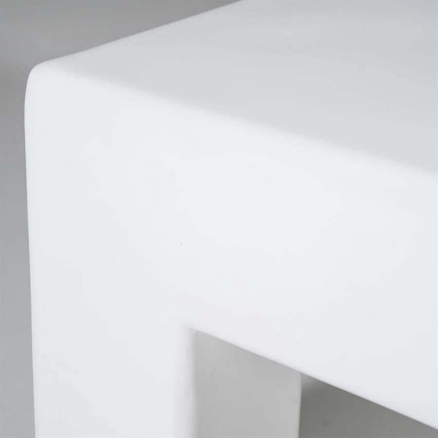 Salontafel Dew | Wit Eco Magnesium Composiet - Afbeelding 4