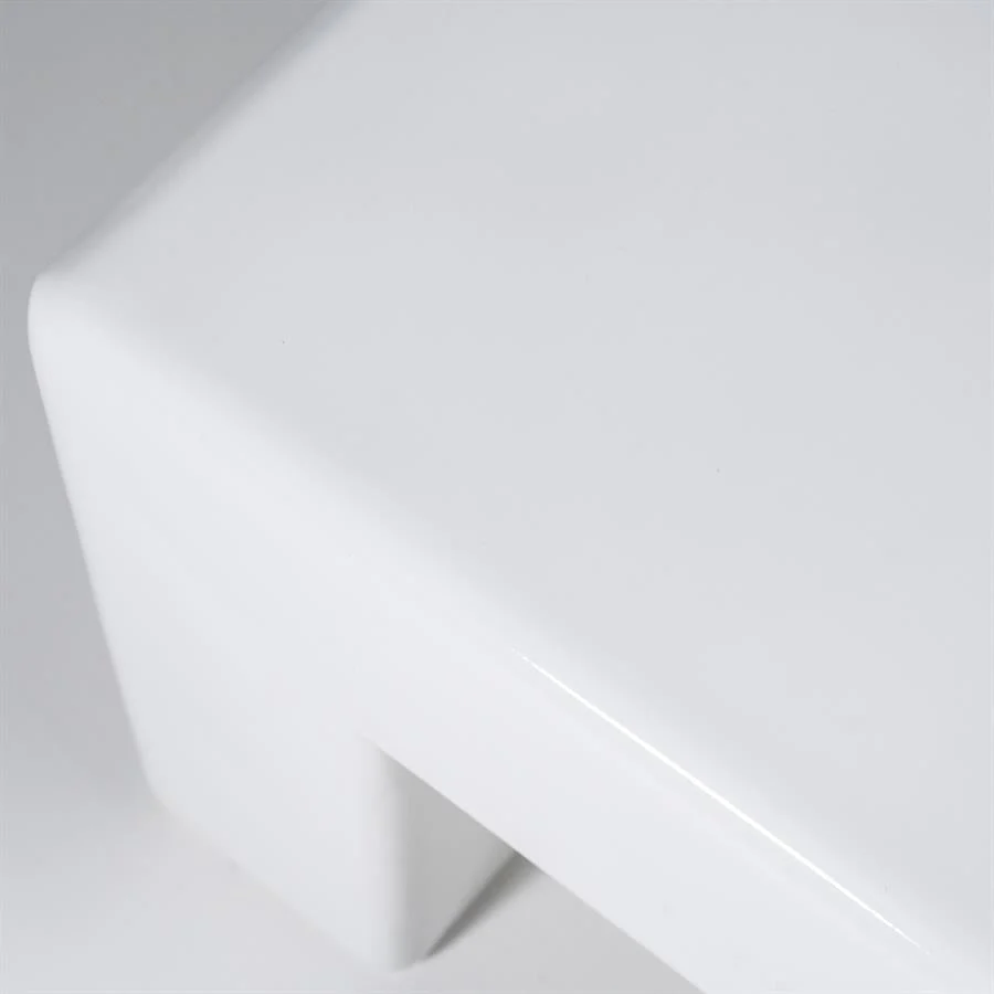 Salontafel Dew | Wit Eco Magnesium Composiet - Afbeelding 5