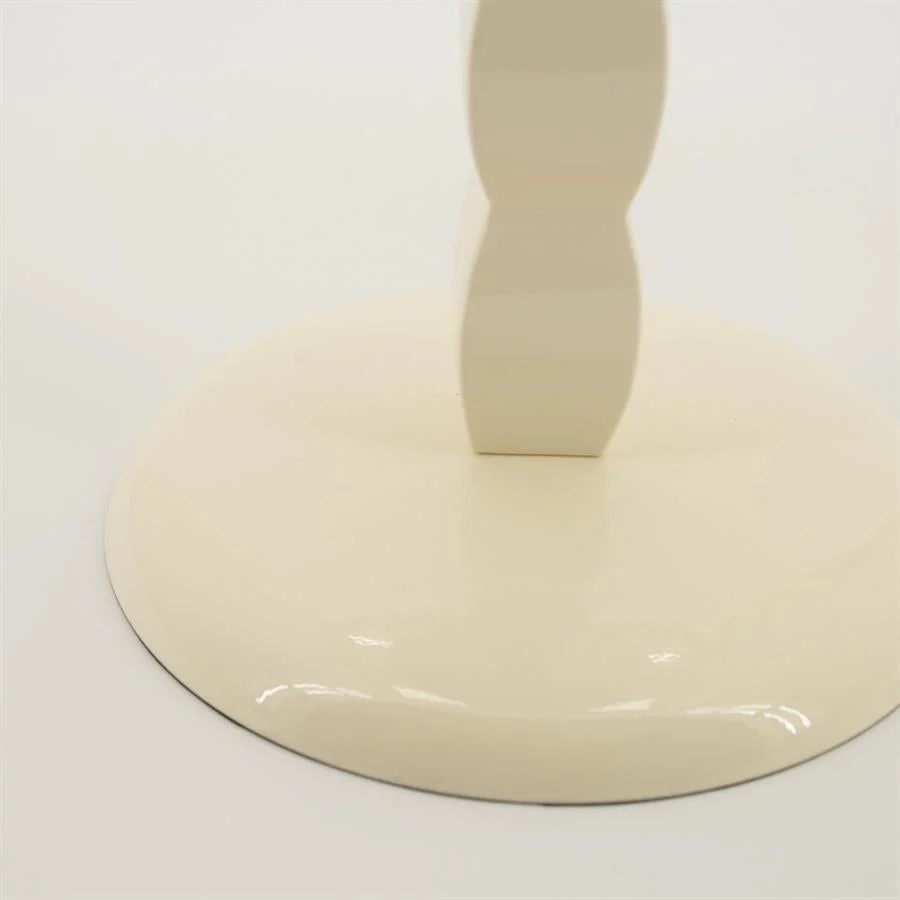 Bijzettafel Prinz | Beige Aluminium - Afbeelding 4