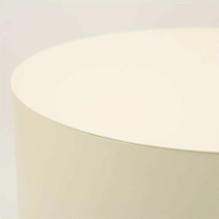 Salontafel Mesita | Beige Metaal - Afbeelding 5