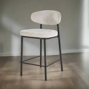 Barkruk Jari | Beige Stof