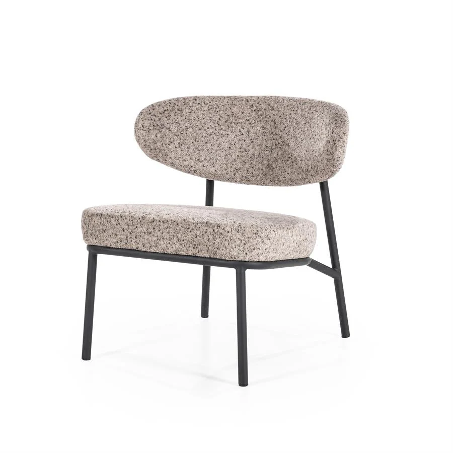 Fauteuil Jari | Taupe Stof - Afbeelding 3